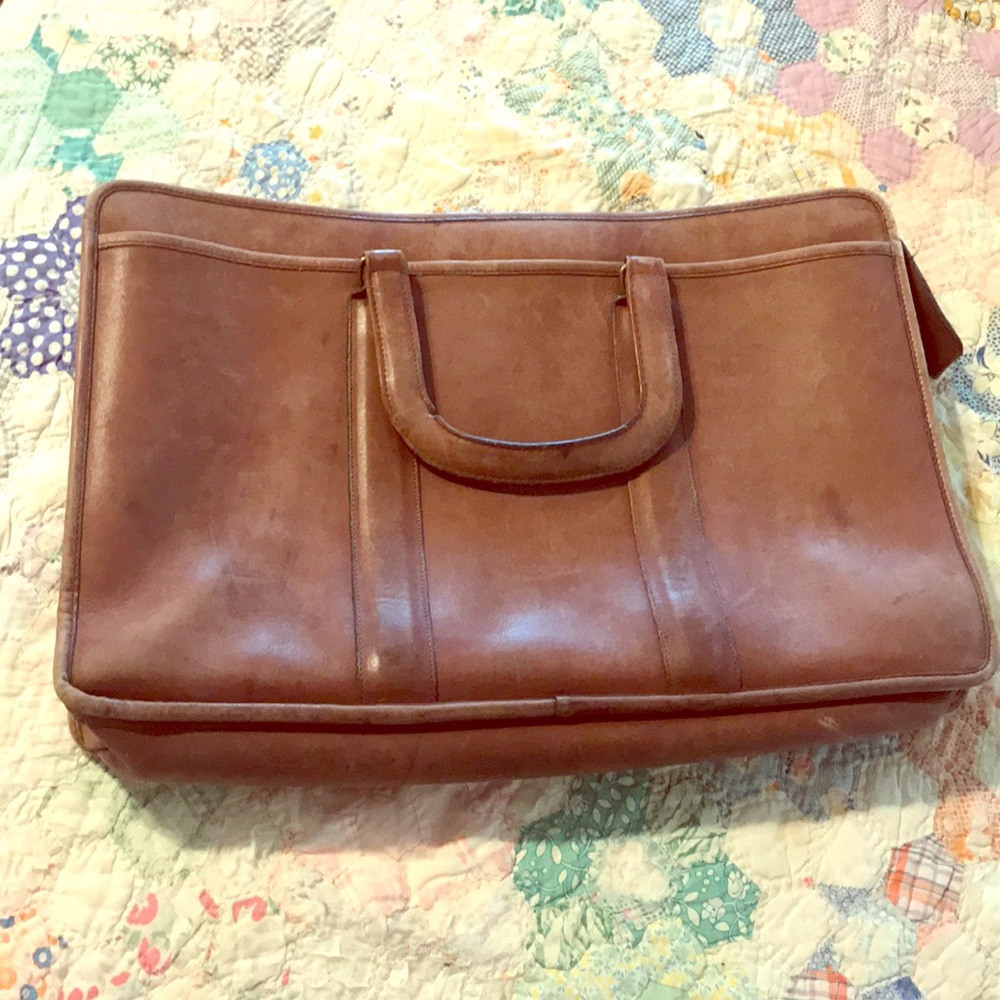 Vintage coach briefcase